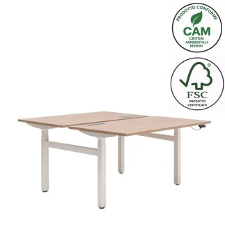 Motorized 2-seater Bench with Adjustable Height - Ogi Drive Bench | MDD