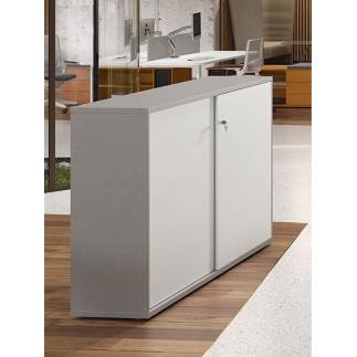 Office Cabinet with Sliding Doors - Romolo