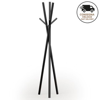 Appendiabiti in Metallo per Ufficio - Bamboo | Alea