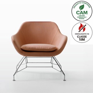 Poltrona Lounge Design - Manta | Design Arredo | Quinti