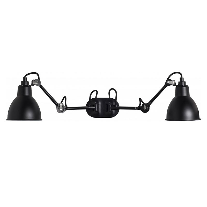 Applique Doppia con Bracci Flessibile - Lampe Gras 204 | DCW Editions