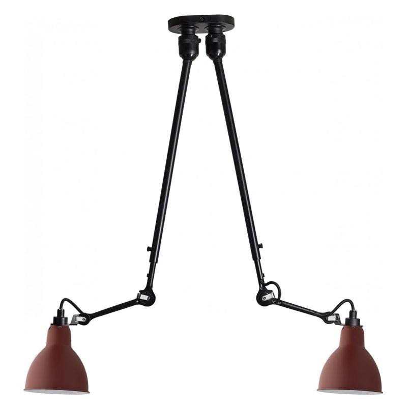 Double Wall Lamp with Flexible Arms - Lampe Gras 204 | DCW Éditions