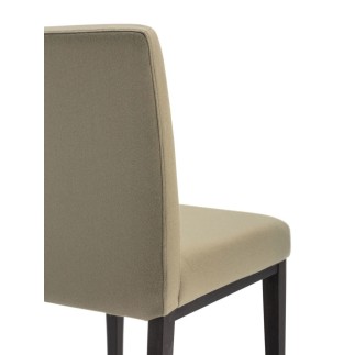 Restaurant Chair in Wood and Velvet - Casta | Palma