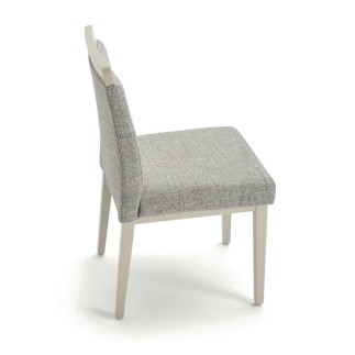 Wooden Restaurant Chair with Cushion seat - Aida | Palma