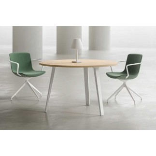 Tavolo per Small Meeting con Piano Tondo - E-place