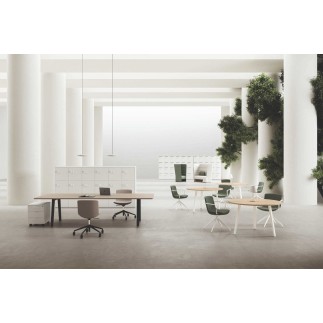 Tavolo per Small Meeting con Piano Tondo - E-place | DVO