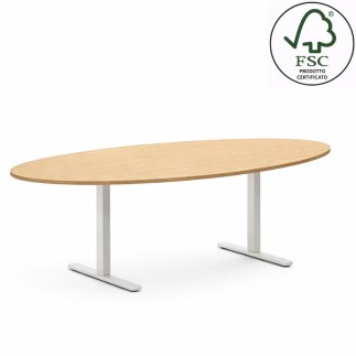Meeting Table with Oval Top – Nobu | DVO