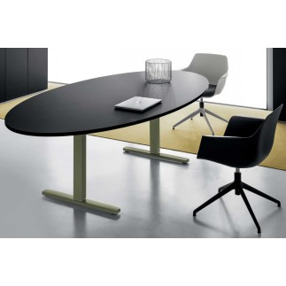 Meeting Table with Oval Top – Nobu | DVO