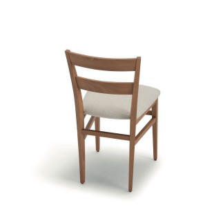 Wood Chair with Cushion Seat - Cremona | Palma