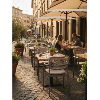 Outdoor Rope Armchair - Berlin | Grattoni