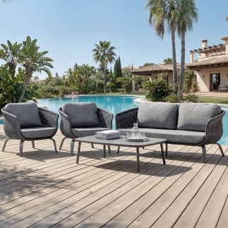 Salotto Completo Sfoderabile da Esterno - Melrose | Grattoni