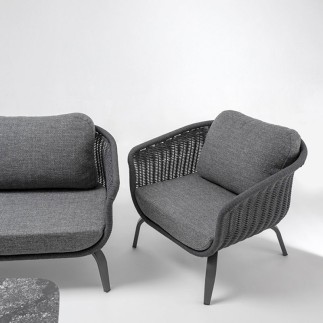 Salotto Completo Sfoderabile da Esterno - Melrose | Grattoni