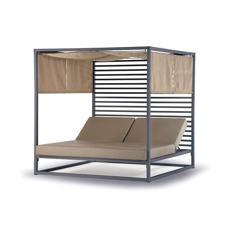Daybed 2 Posti con Schienale Reclinabile - Antigua Lux | Grattoni