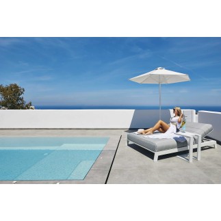 Double Sun Lounger with Sunbrella Fabric - Bite Double
