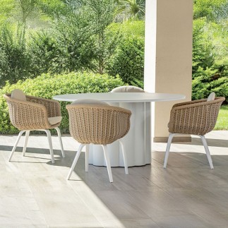 Outdoor Aluminum Table - Barbuda | Grattoni