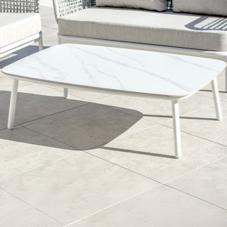 Coffee Table with Stone Top - Venice