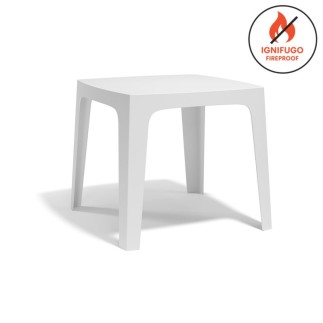 Fire Retardant Stackable Square Table - Solid
