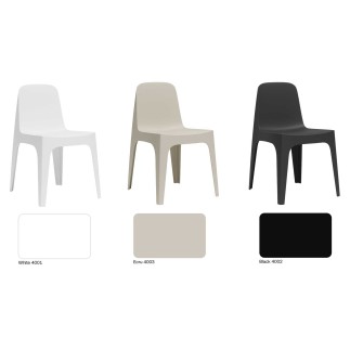Sedia in Polipropilene Impilabile - Solid | Vondom