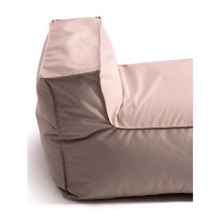Chaise Longue Imbottita in Tessuto Idrorepellente - Deluxe | Spouf