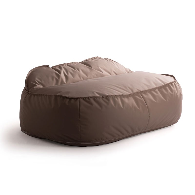 Small Outdoor Sofa in Tear-Resistant Fabric - Cloud | Spouf