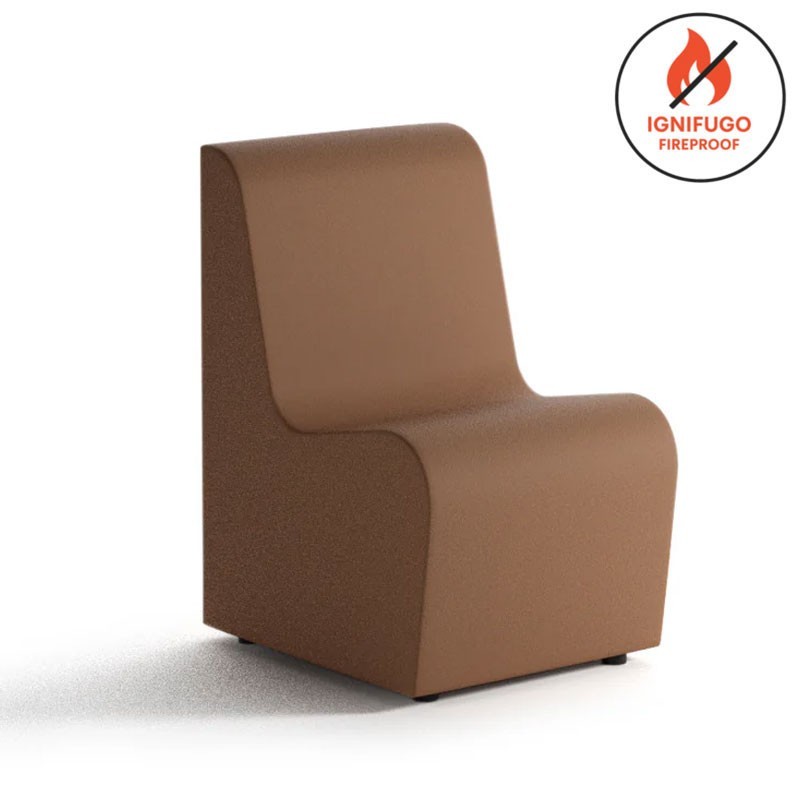 Small Eco-Leather Sofa for Restaurant - Ergo | Spouf
