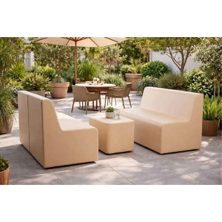 Divanetto Lounge da Esterno per Ho.Re.Ca - Border | Spouf