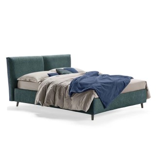 Bed with Square Headboard - Orione | Rosini Night