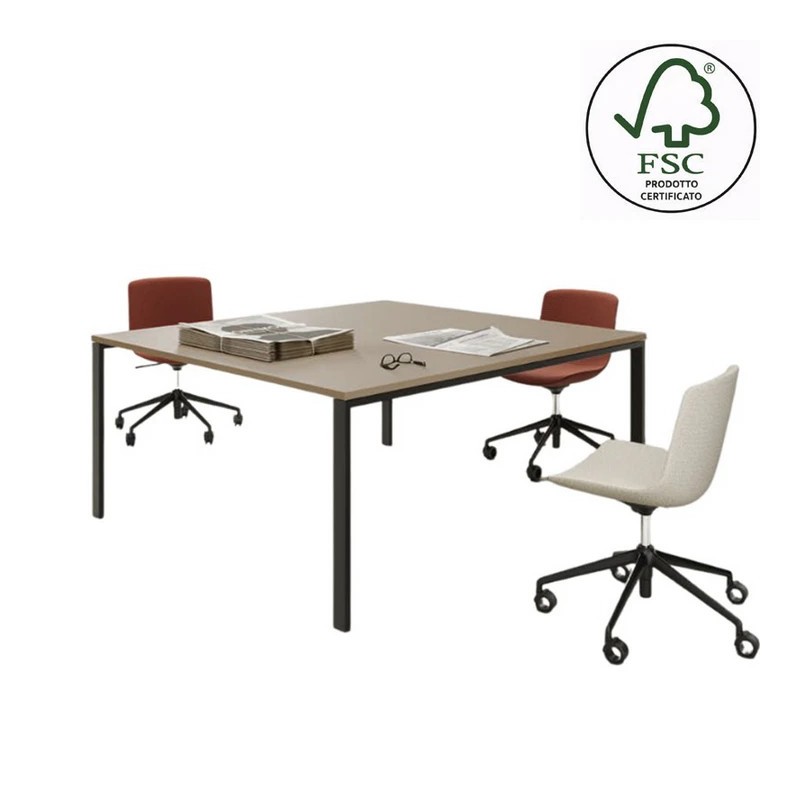 Tavolo Quadrato per Sala Riunioni - Lite | DVO