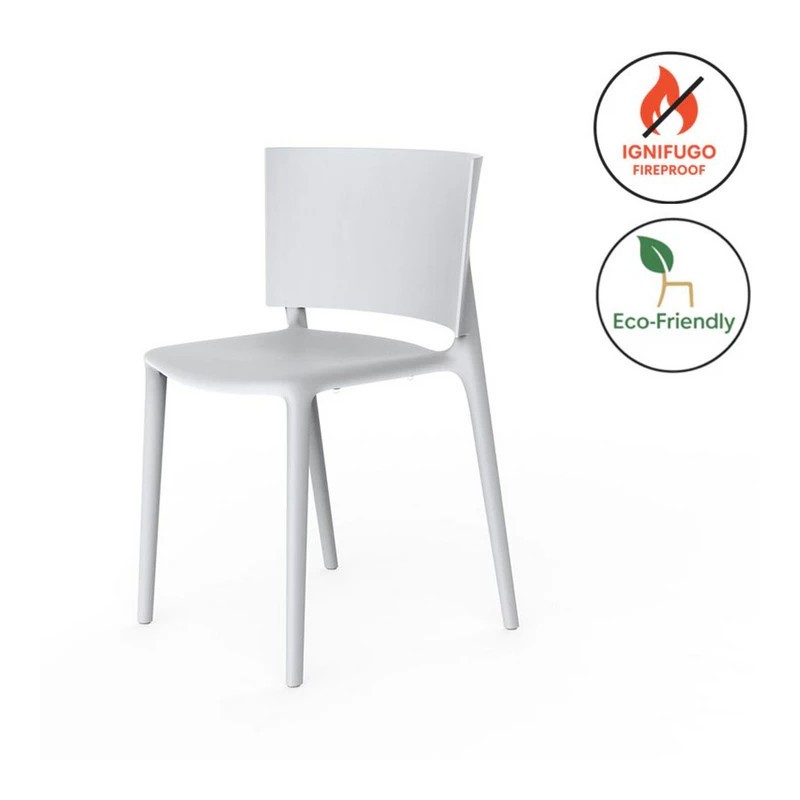 Stackable Fireproof Outdoor Chair - Africa | Vondom