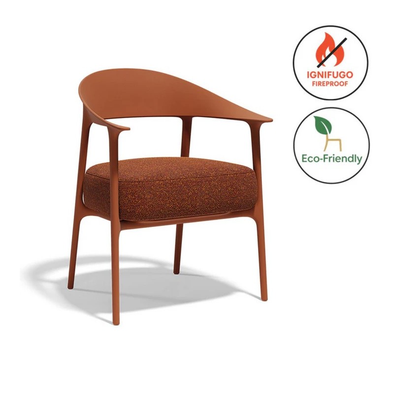 Vondom Fire-Retardant Padded Chair - Africa | Vondom