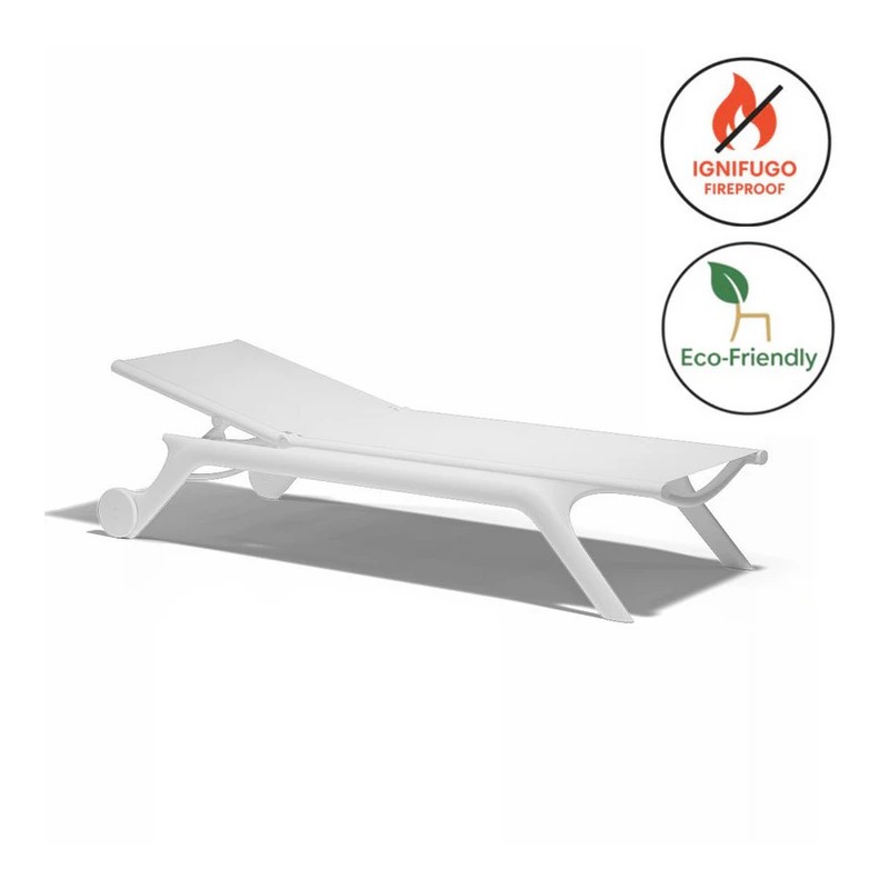 Lettino Prendisole con Impilabile Vondom - Africa | Vondom