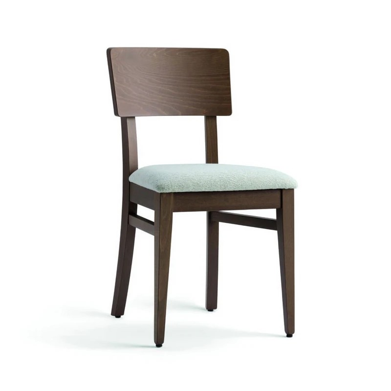 Wooden Chair with Cushion Seat - Retrò | Palma