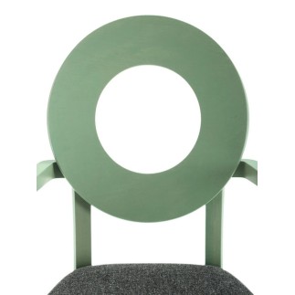 Sedia di Design con Braccioli e Seduta Imbottita - Dea | Palma