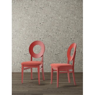 Design Wooden Chair with Cushion Seat - Dea
