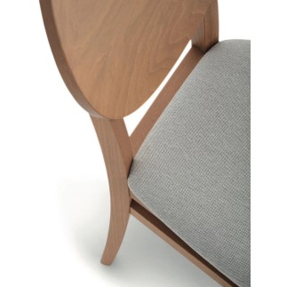 Sedia di Design in Legno con Seduta Imbottita - Woody | Palma