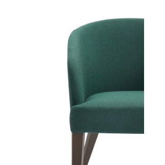 Poltroncina a Pozzetto Sala d'Attesa in Tessuto - Doris | Origins 1971