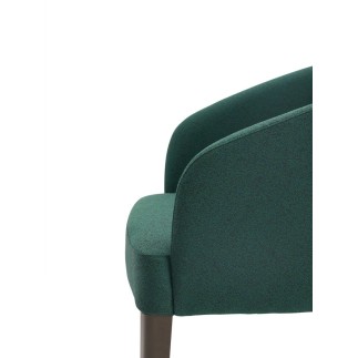 Restaurant Chair with Back and Cushion Seat - Doris | Origins 1971