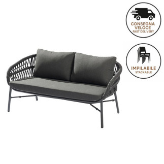 2-Seater Outdoor Sofa – Flow | Isarreda