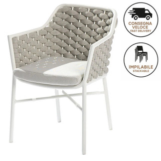 Stackable Woven Rope Chair – Cool
