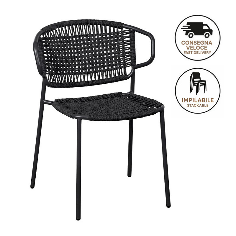 Bar Chair with Armrests – Tulum | Isarreda