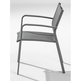 Textilene Chair with Armrests - Sunset | Isarreda