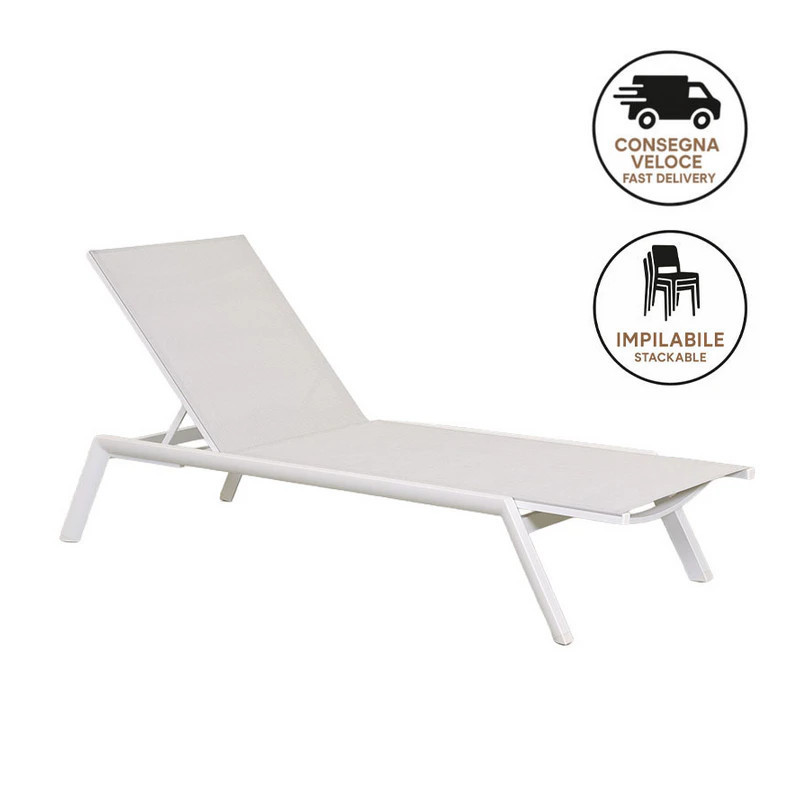 Adjustable Sun Lounger - Sand | Isarreda