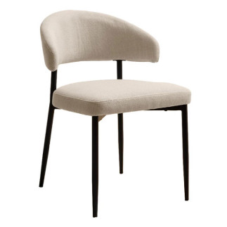 Design Chair with Upholstered Seat - Edina | Isarreda
