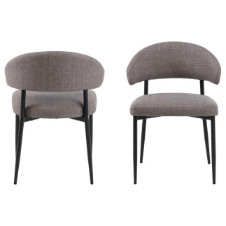 Design Chair with Upholstered Seat - Edina | Isarreda