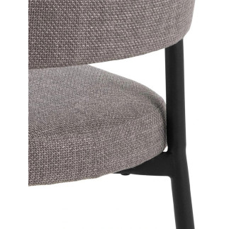 Design Chair with Upholstered Seat - Edina | Isarreda