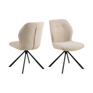 Armless Chair with Trestle Legs - Aura | Isarreda