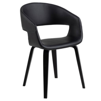 Dining Chair Upholstered in Eco-leather - Nova | Isarreda
