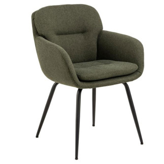 Chair with Armrests and Zip - Dora | Isarreda