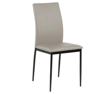 Upholstered Chair with High Backrest - Demina | Isarreda