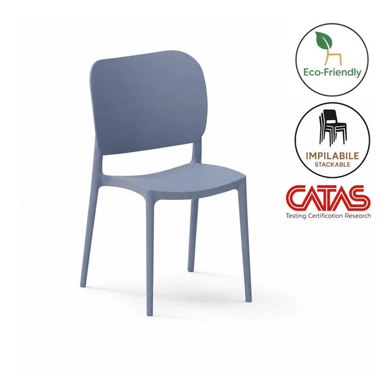 Sedia Impilabile Certificata Catas - Lisboa | Monteforte